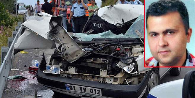 Bursa’da trafik kazası: Polis memuru hayatını kaybetti