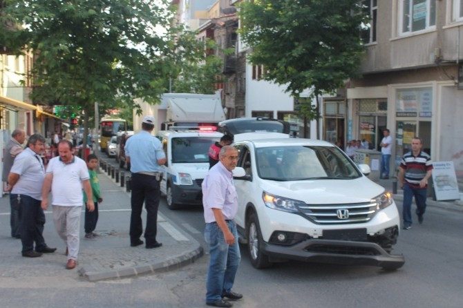 Tekirdağ’da Trafik Kazası: 1 Yaralı