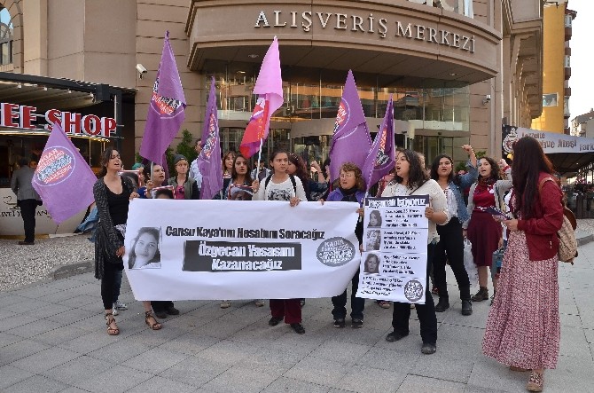 Eskişehir’de Kadın Cinayetleri Protestosu