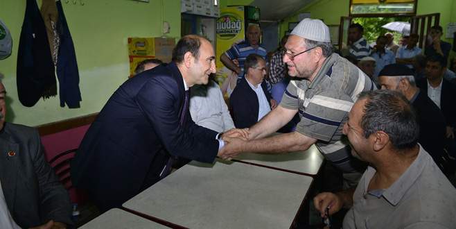 Başkan Edebali Yıldırımlılarla buluşmaya devam ediyor