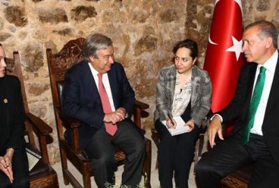 Cumhurbaşkanı Erdoğan, Mardin'in Midyat İlçesi'nde Suriye ve Iraklı mültecilerin kampını