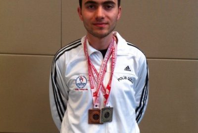 Bakü’de düzenlenen 1. Avrupa Oyunları’nda Samsun Polisgücü Sporcusu A.Ömer Alimoğlu