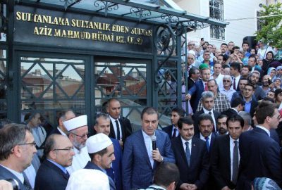 Aziz Mahmut Hüdayi Hazretleri’nin türbesi, iki yıllık restorasyon çalışmasının ardından