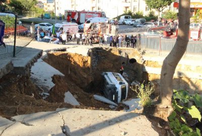 İSTANBUL (İHA) – Üsküdar’da bir AVM nin inşaatında göçük meydana