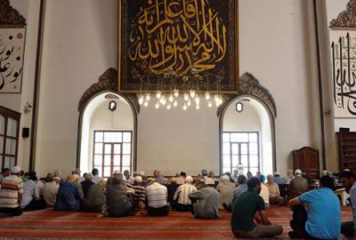 Ulu şehrin “Ulu” caminde ‘mukabele’ ziyafeti