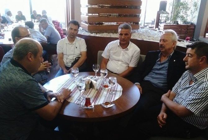 Diyarbakır’da bölge kulüpleriyle buluşarak projelerini anlatan Türkiye Futbol Federasyonu (TFF)