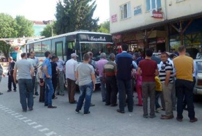 Bilecik’in Osmaneli ilçesinde kendi kendine hareket ettiği iddia edilen park
