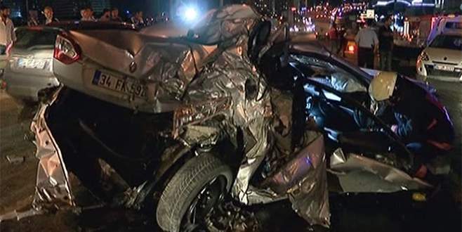 Feci trafik kazası: 5 yaralı