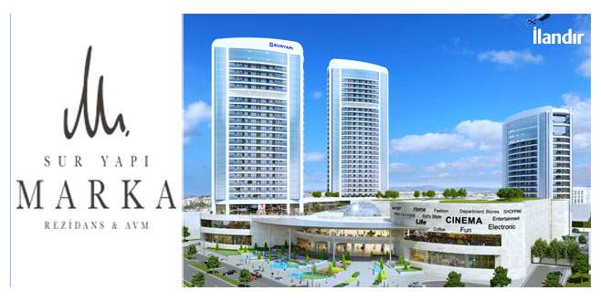 Sur Yapı Marka Rezidans’ta Örnek Daireler Hazır