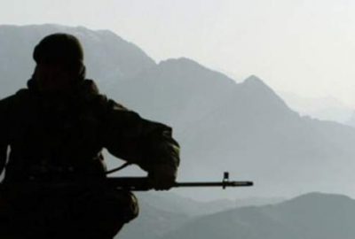 Manisa’nın Salihli ilçesinde vatani görevini yapan bir asker nöbet sırasında