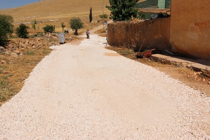 Dağeteği’nde Yol Yapım Çalışması Haliliye Belediyesi Fen İşleri Müdürlüğü, kırsal Dağ Eteği Mahallesi’nde 3
