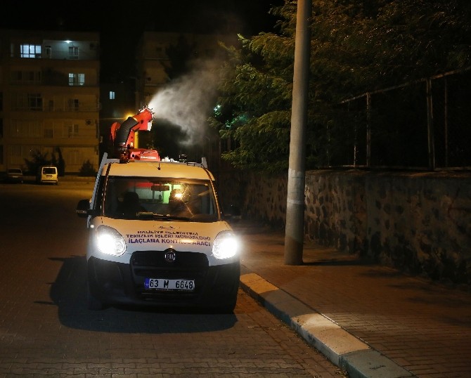 Haliliye’de, İlaçlamada Ramazan Molası Yok