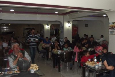 Kastamonu’nun Küre ilçesinde muhtarlar iftar yemeğinde bir araya geldi. Küre