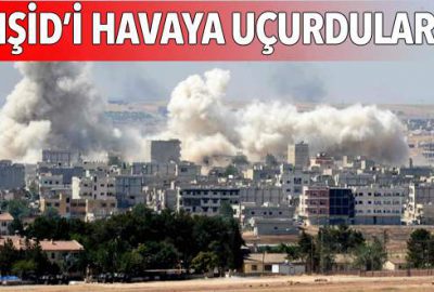Kobani’de şiddetli patlama