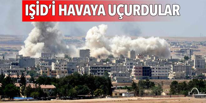 Kobani’de şiddetli patlama