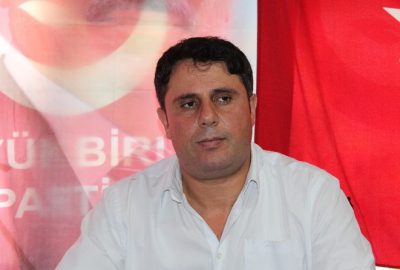Büyük Birlik Partisi (BBP) Batman’ın Sason İlçe Başkanı Ecevit Bayralı,
