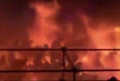 Eğlence parkında yangın: En az 500 yaralı