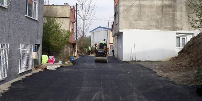 Yağmur bozdu Yıldırım onarıyor