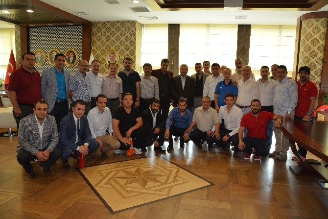 Başkan Baran Tertip Komitesini Ağırladı