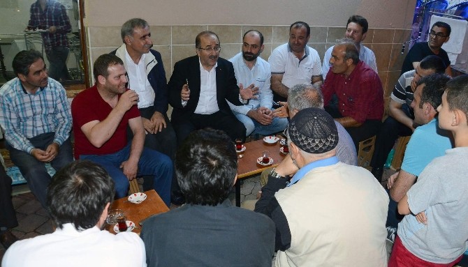 Başkan Gümrükçüoğlu Köprübaşı İlçesinde Düzenlenen İftar Programında, Köprübaşılılar İle Buluştu