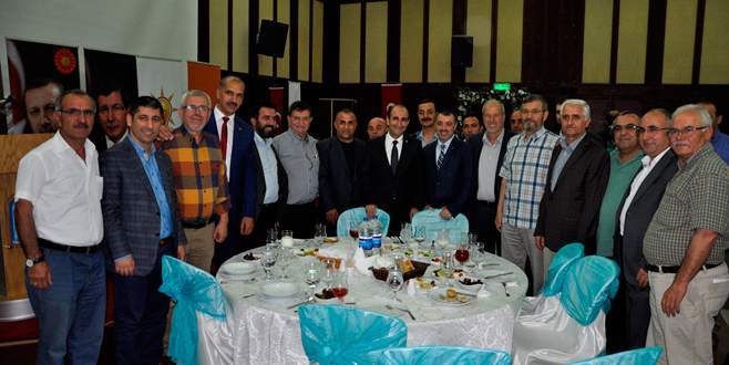 AK Parti Yıldırım’dan eski yöneticilere iftar