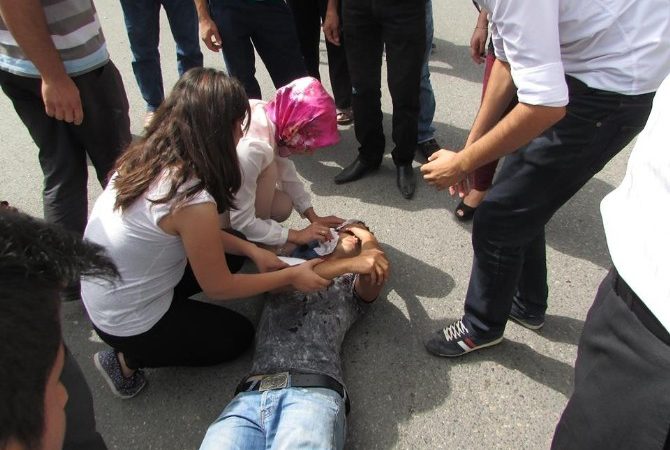 Adıyaman’da motosiklet ile otomobilin çarpışması sonucu meydana gelen kazada 1