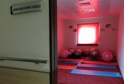 Aydın Kadın Doğum ve Çocuk Hastanesi’nde oluşturulan ‘Doğuma Hazırlık Sınıfı’nda