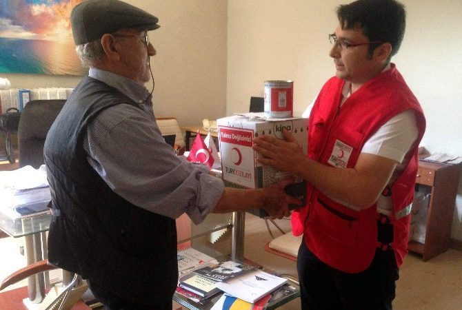 Türk Kızılayı Aydın Şubesi, Ramazan ayında toplanan bağışlarla temin gıda