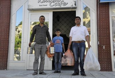 Gürün ilçesinde Ramazan ayının gelmesiyle birlikte ihtiyaç sahibi 250 kişiye