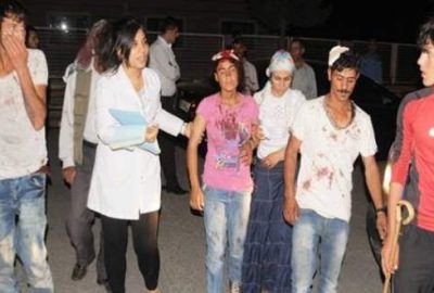 Şırnak’ın Güçlükonak ilçesinde iki aile arasında anız yakma nedeniyle çıkan
