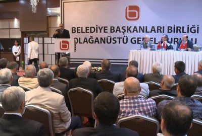 Bilecik Belediye Başkanı Selim Yağcı, Belediye Başkanları Birliği Olağanüstü Genel