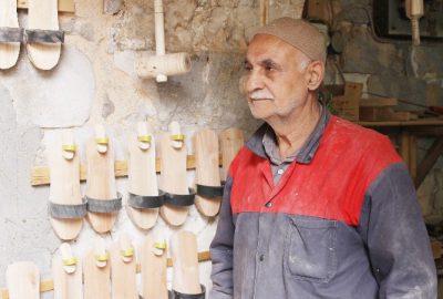 Mardin’in takunya ustası Şeyhmus Sara, kaybolmaya yüz tutan mesleğini yaşatmak