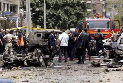 Mısır başsavcısının konvoyuna bombalı saldırı