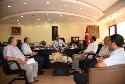 Alanya’da turizm sektörü temsilcileri, Alanya Belediye Başkanı Adem Murat Yücel’i