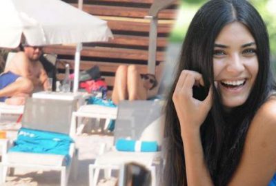 Tuba Büyüküstün tatilde