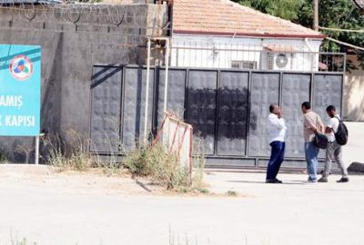 Gaziantep’in Suriye’ye sınır kapısı olan Karkamış İlçesi’nde bugün çok garip