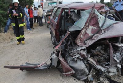 Bursa’da feci kaza! 1 ölü, 1 yaralı