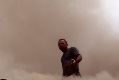 Alışveriş merkezinde yangın: 1 ölü