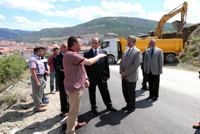 Amasya’da çeşitli mahallelerinde kaya düşmesi ve heyelan gibi doğal afetler