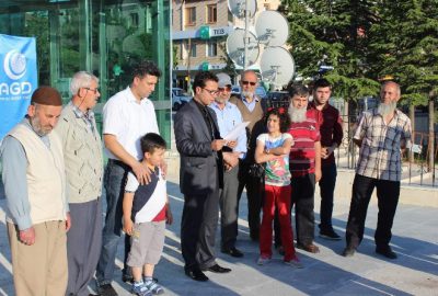 Anadolu Gençlik Derneği Kırşehir Şubesi tarafından organize edilen programla "Doğu