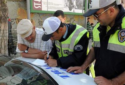 Türkiye genelinde yılın ilk 5 ayındaki trafik kontrollerinde sürücü, yaya