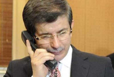 Irak Başbakanı Haydar el-İbadi'nin, Başbakan Ahmet Davutoğlu ile telefonda görüştüğü