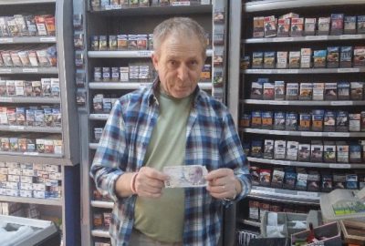 Zonguldak’ın Alaplı ilçesinde ki bakkal ve marketlerde 5 TL’lik banknot