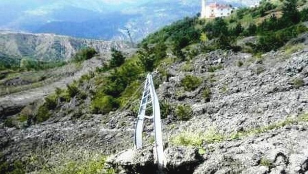 Toprak kayması sonucu enerji nakil hatlarının hasar görmesi nedeniyle Çankırı’ya