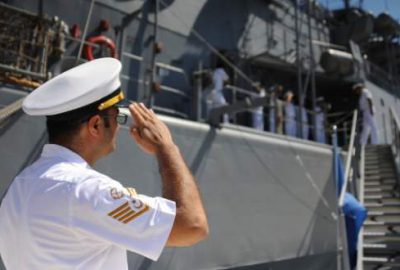 Balıkesir'in Erdek İlçesi'nde düzenlenen törenle daha önce İtalya'da olan NATO