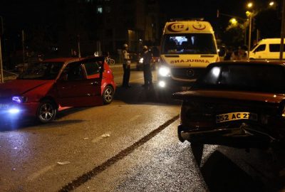 Ordu’da 2 aracın çarpışması sonucu meydana gelen kazada 2 kişi