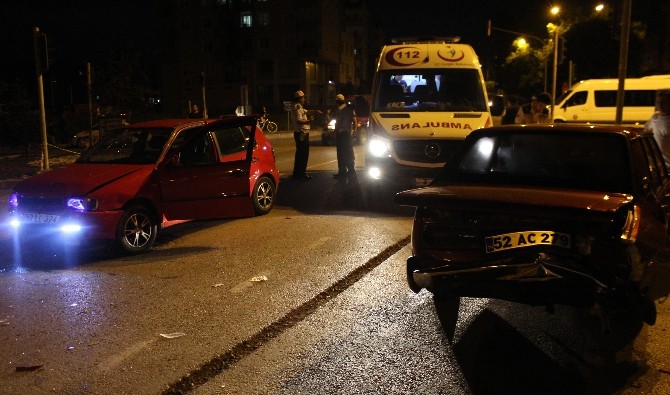 Ordu’da feci kaza!