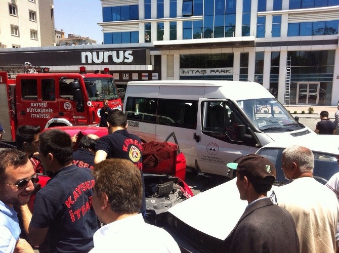 Kayseri’de korkunç kaza!