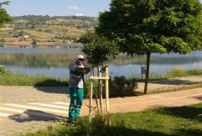 GölkayPark tesislerinde onarım yapıldı. İzmit Belediyesi tarafından Gölkay’da bakım-onarım çalışması