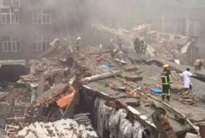 Ayakkabı fabrikası çöktü: 14 kayıp